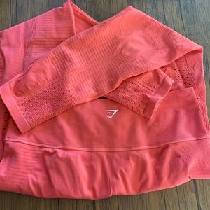 Gymshark coral leggings